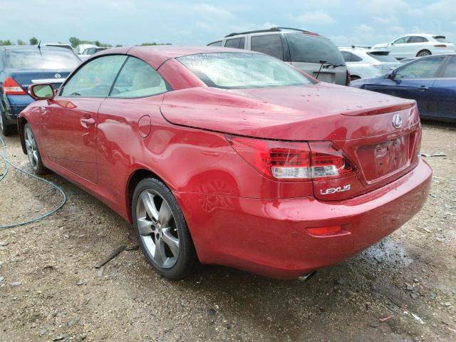 Photo 3 from auction – 2010 LEXUS IS 250 with VIN JTHFF2C25A2510401