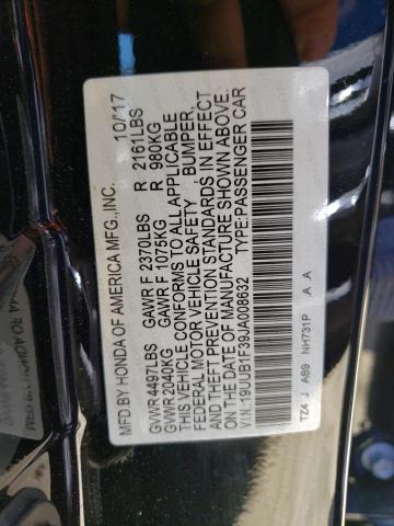 Photo 10 from auction – 2018 ACURA TLX with VIN 19UUB1F39JA008632