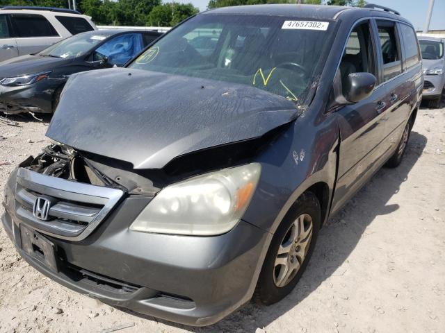 Photo 2 from auction – 2007 HONDA ODYSSEY EX with VIN 5FNRL38717B140412