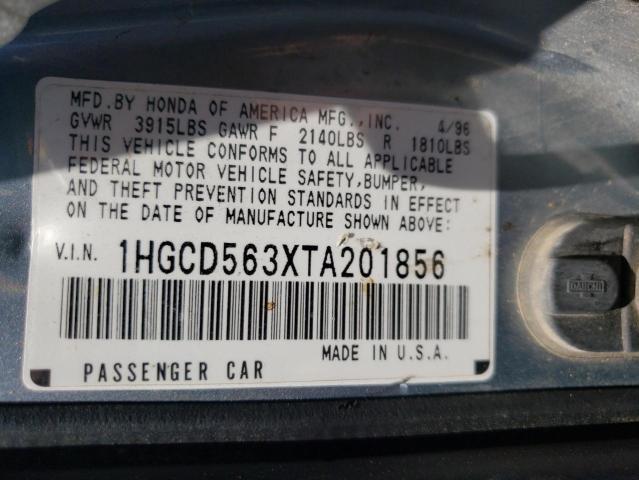 Photo 10 from auction – 1996 HONDA ACCORD LX with VIN 1HGCD563XTA201856