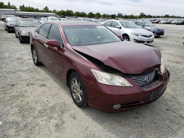 LEXUS ES 350 2008 with VIN JTHBJ46G182170903 - Photo from auction
