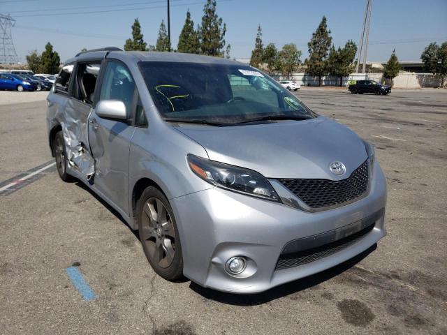 TOYOTA SIENNA SE 2016 with VIN 5TDXK3DC2GS711754 - Photo from auction