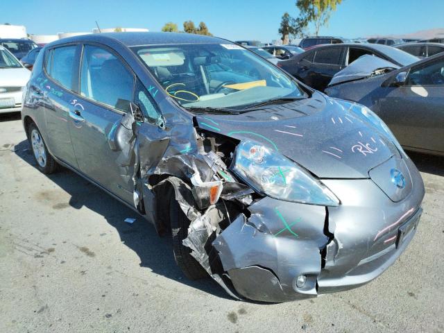 NISSAN LEAF S 2015 with VIN 1N4AZ0CP0FC305059 - Photo from auction
