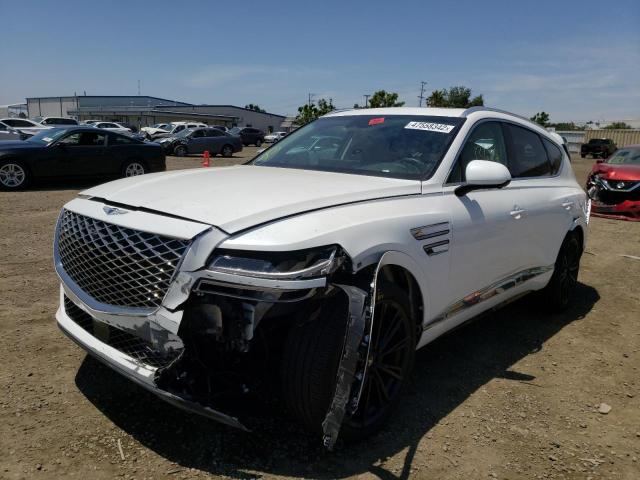 Photo 2 from auction – 2021 GENESIS GV80 BASE with VIN KMUHBDSB0MU065638