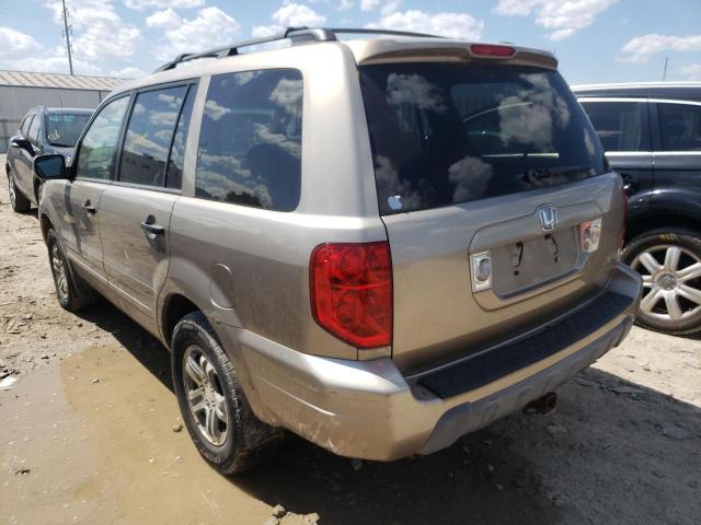 Photo 3 from auction – 2004 HONDA PILOT EX with VIN 2HKYF18414H597540