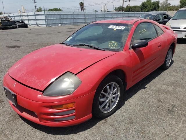 Photo 2 from auction – 2000 MITSUBISHI ECLIPSE GS with VIN 4A3AC44GXYE167441