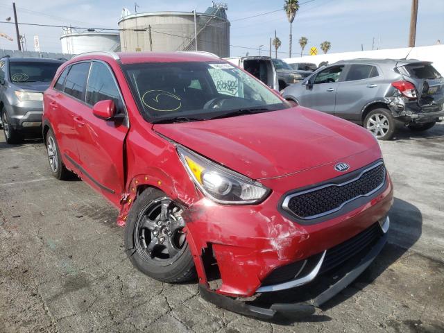 KIA NIRO FE 2018 with VIN KNDCB3LC2J5169746 - Photo from auction