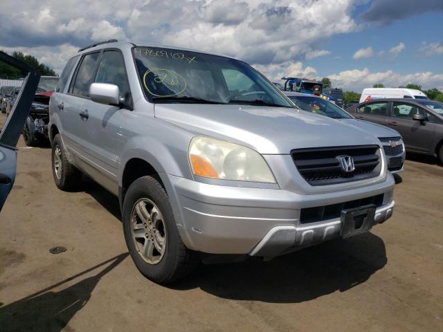 HONDA PILOT EX 2005 with VIN 5FNYF18475B064379 - Photo from auction