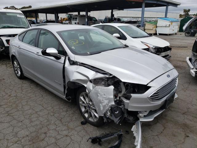 FORD FUSION SE 2017 with VIN 3FA6P0LU3HR385690 - Photo from auction
