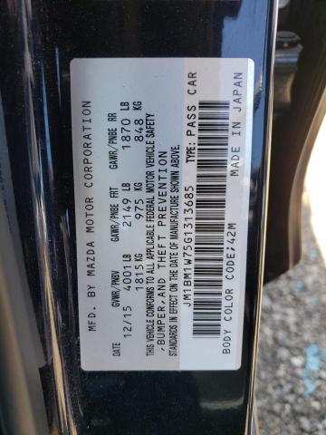 Photo 10 from auction – 2016 MAZDA 3 TOURING with VIN JM1BM1W75G1313685