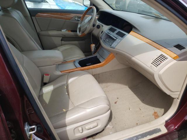 Photo 5 from auction – 2006 TOYOTA AVALON with VIN 4T1BK36B06U139426