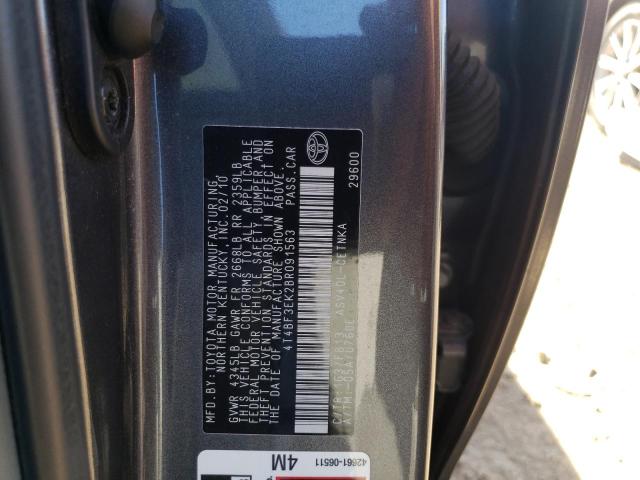 Photo 10 from auction – 2011 TOYOTA CAMRY BASE with VIN 4T4BF3EK2BR091563