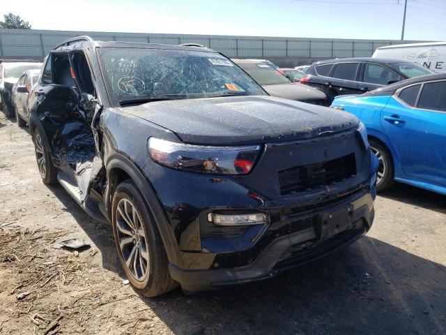FORD EXPLORER S 2021 with VIN 1FM5K8GC6MGA61375 - Photo from auction