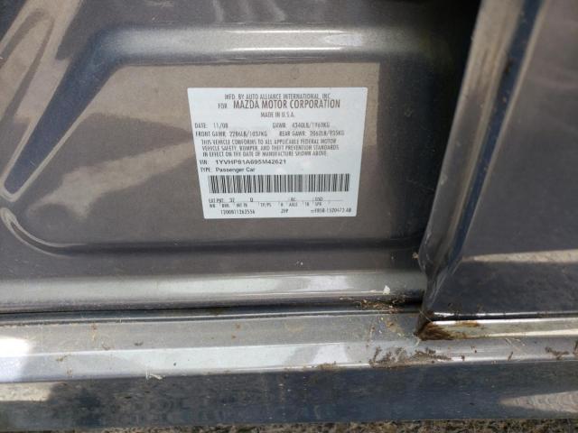 Photo 10 from auction – 2009 MAZDA 6 I with VIN 1YVHP81A695M42621