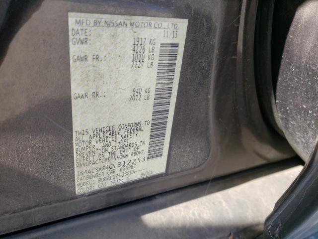 Photo 10 from auction – 2016 NISSAN ALTIMA 2.5 with VIN 1N4AL3AP4GN312253