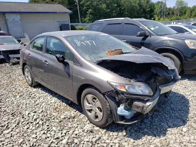 HONDA CIVIC LX 2013 with VIN 2HGFB2F59DH558497 - Photo from auction