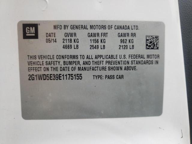 Photo 10 from auction – 2014 CHEVROLET IMPALA LIM with VIN 2G1WD5E39E1175155