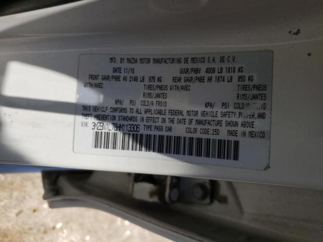 Photo 10 from auction – 2017 MAZDA 3 TOURING with VIN 3MZBN1L78HM113306