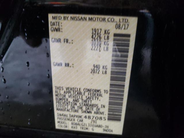 Photo 10 from auction – 2017 NISSAN ALTIMA 2.5 with VIN 1N4AL3APXHC487085