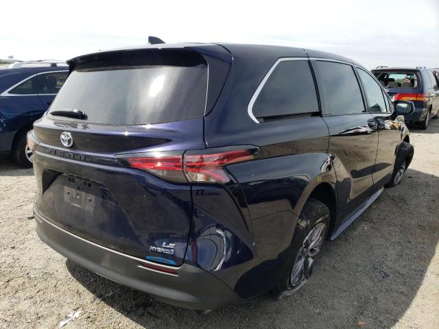Photo 4 from auction – 2021 TOYOTA SIENNA LE with VIN 5TDKSKFC2MS014193