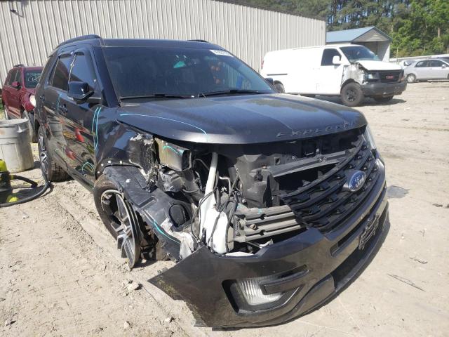 FORD EXPLORER S 2016 with VIN 1FM5K8GT6GGB14449 - Photo from auction