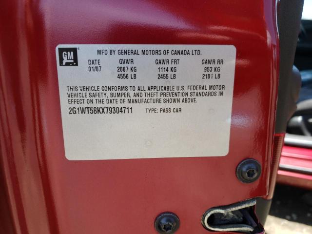 Photo 10 from auction – 2007 CHEVROLET IMPALA LT with VIN 2G1WT58KX79304711