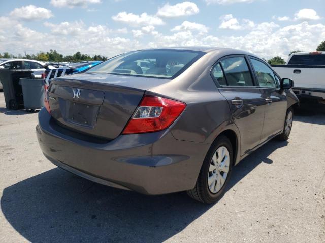 Photo 4 from auction – 2012 HONDA CIVIC LX with VIN 19XFB2F59CE049972