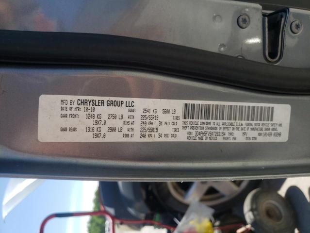 Photo 10 from auction – 2010 DODGE JOURNEY SX with VIN 3D4PH5FV5AT283154