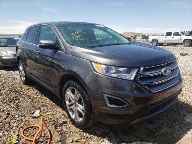 FORD EDGE TITAN 2017 with VIN 2FMPK4K96HBB29569 - Photo from auction