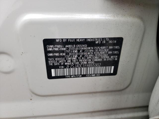 Photo 10 from auction – 2015 SUBARU FORESTER 2 with VIN JF2SJADC1FH465902