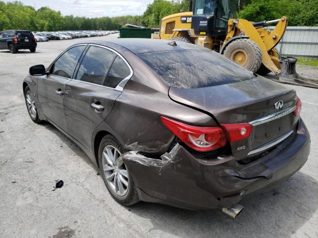 Photo 3 from auction – 2014 INFINITI Q50 BASE with VIN JN1BV7AR8EM685027