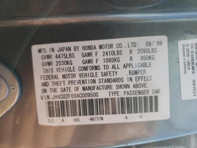 Photo 10 from auction – 2010 ACURA TSX with VIN JH4CU2F69AC009500