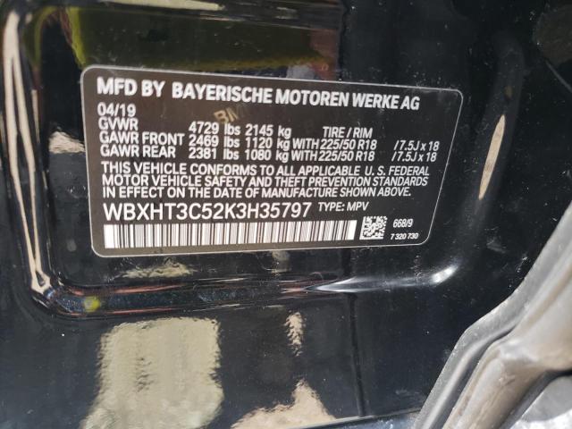 Photo 10 from auction – 2019 BMW X1 XDRIVE2 with VIN WBXHT3C52K3H35797
