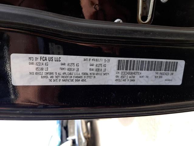 Photo 10 from auction – 2019 DODGE CHARGER SX with VIN 2C3CDXBG9KH637914