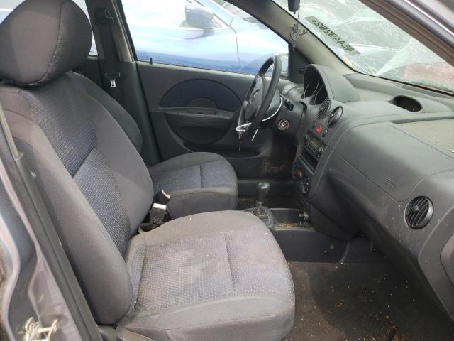 Photo 5 from auction – 2006 CHEVROLET AVEO BASE with VIN KL1TD66636B533450