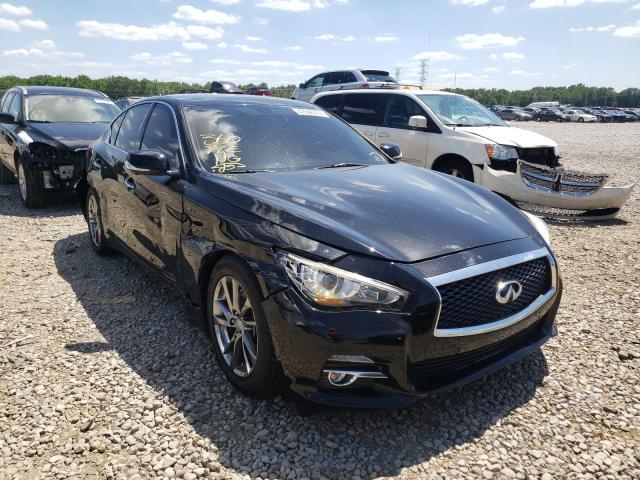 INFINITI Q50 BASE 2015 with VIN JN1BV7AP3FM355974 - Photo from auction