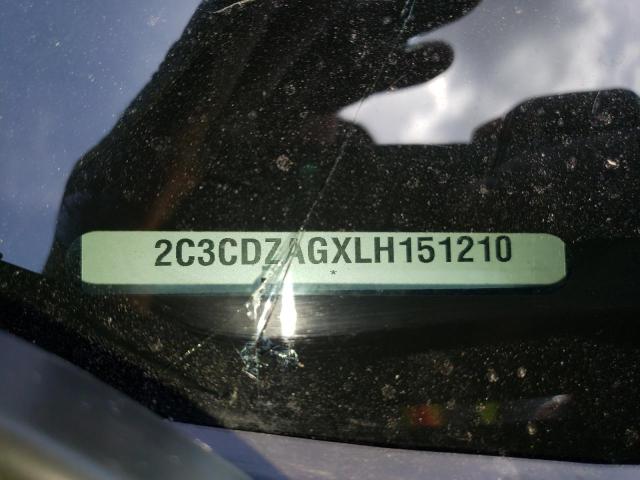 Photo 10 from auction – 2020 DODGE CHALLENGER with VIN 2C3CDZAGXLH151210