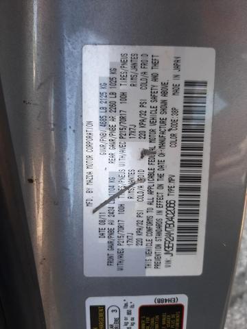 Photo 10 from auction – 2011 MAZDA CX-7 with VIN JM3ER2AM7B0402066