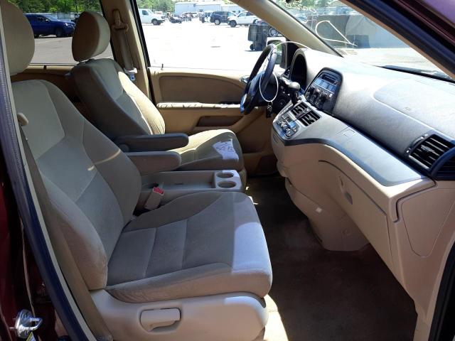 Photo 5 from auction – 2009 HONDA ODYSSEY EX with VIN 5FNRL38459B002235