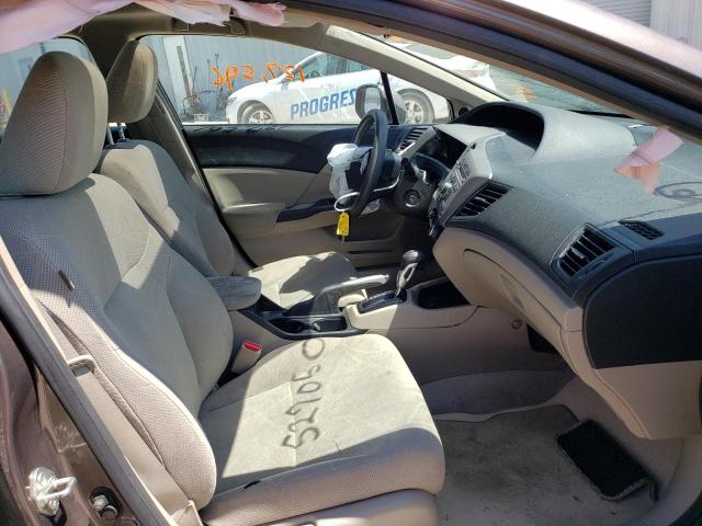 Photo 5 from auction – 2012 HONDA CIVIC EX with VIN 2HGFB2F89CH527050