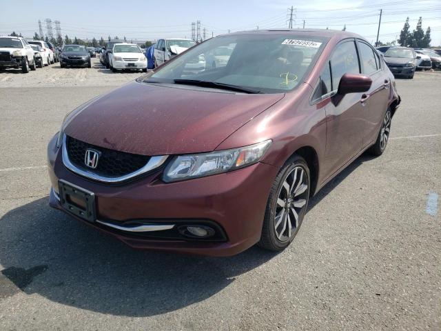Photo 2 from auction – 2015 HONDA CIVIC EXL with VIN 2HGFB2F90FH554439