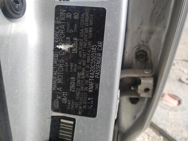 Photo 10 from auction – 2012 KIA FORTE LX with VIN KNAFT4A20C5505145