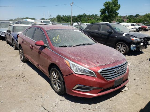 HYUNDAI SONATA SE 2015 with VIN 5NPE24AF3FH152330 - Photo from auction