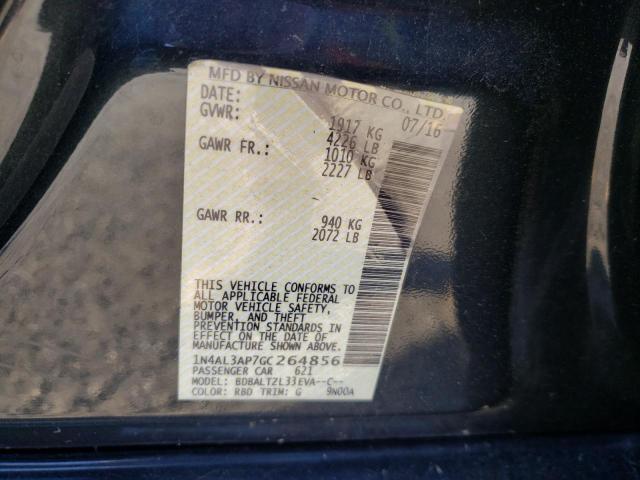 Photo 10 from auction – 2016 NISSAN ALTIMA 2.5 with VIN 1N4AL3AP7GC264856