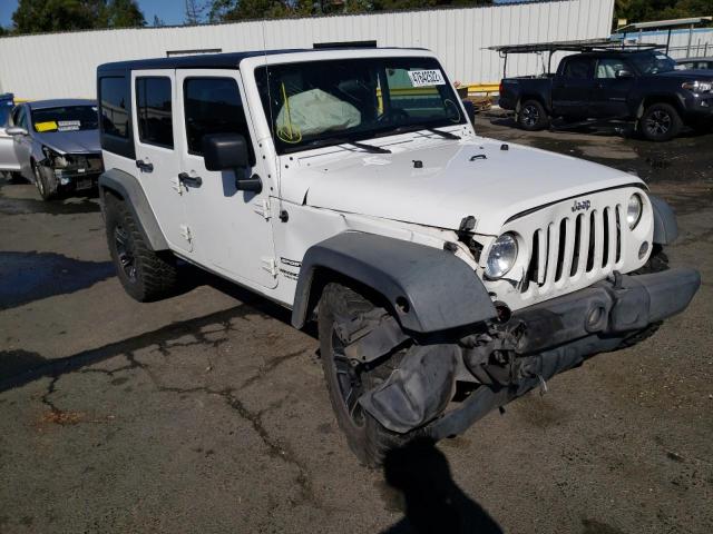 JEEP WRANGLER U 2014 with VIN 1C4BJWDG4EL178709 - Photo from auction