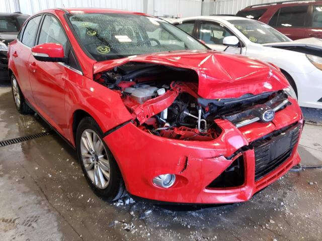 FORD FOCUS SEL 2012 with VIN 1FAHP3H23CL420978 - Photo from auction