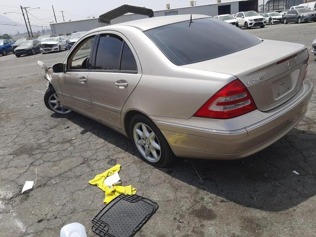Photo 3 from auction – 2002 MERCEDES-BENZ C 240 with VIN WDBRF61J72E003532