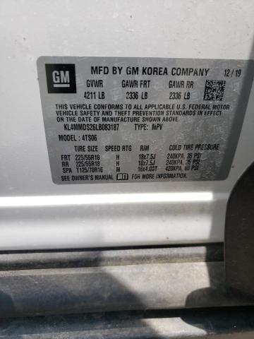 Photo 10 from auction – 2020 BUICK ENCORE GX with VIN KL4MMDS26LB083187