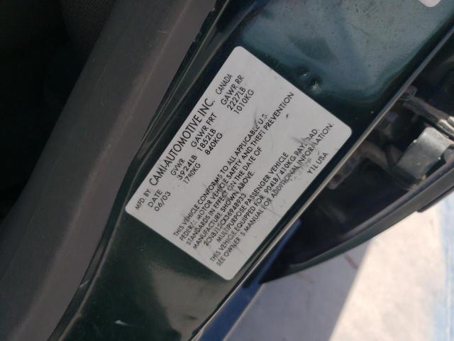 Photo 10 from auction – 2003 CHEVROLET TRACKER with VIN 2CNBJ13CX36948933