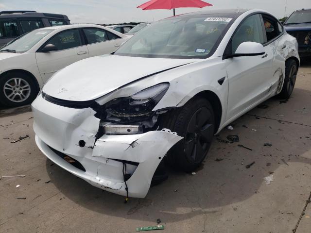 Photo 2 from auction – 2021 TESLA MODEL 3 with VIN 5YJ3E1EA0MF976874